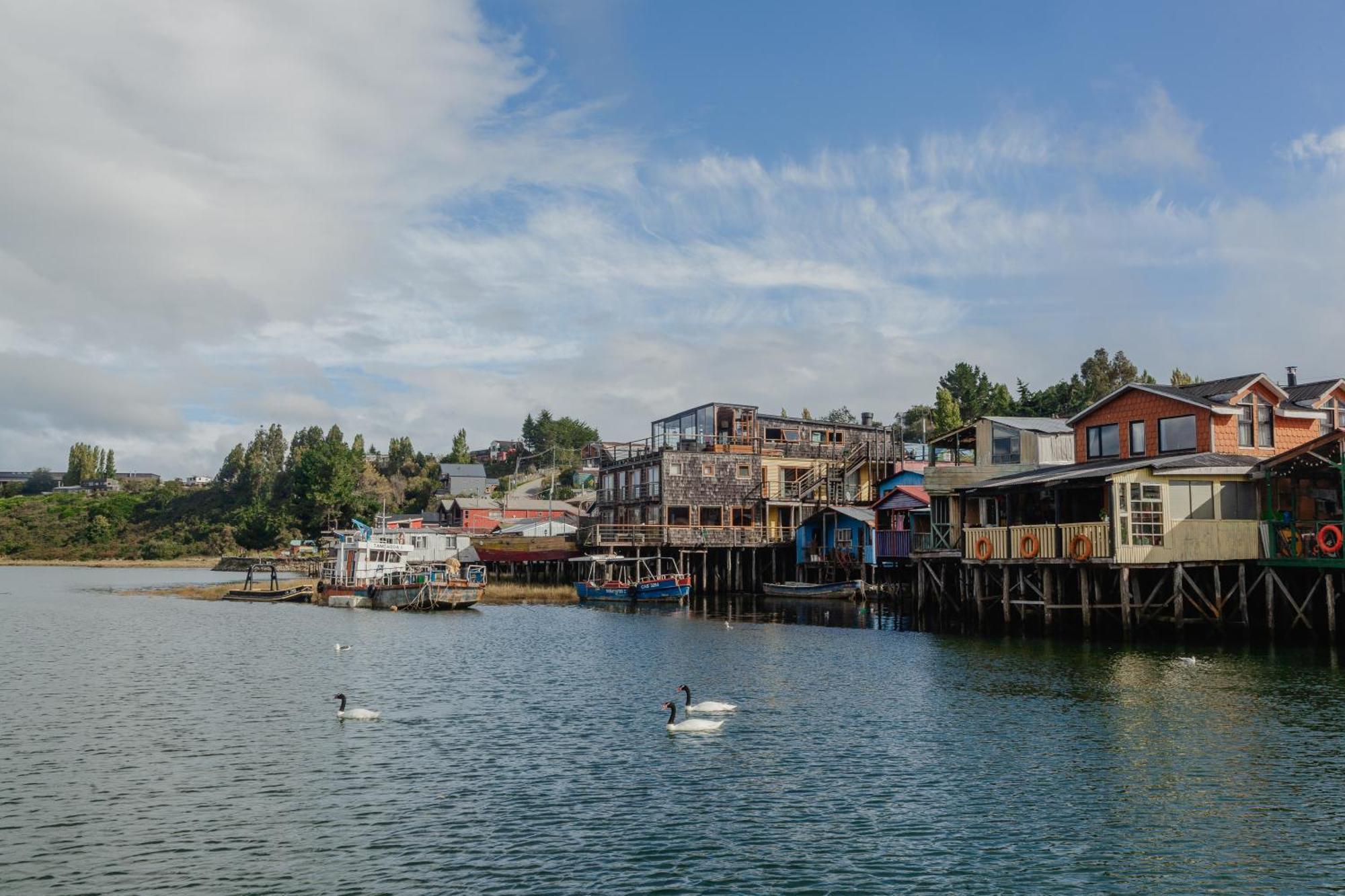 Palafito 1326 Hotel Boutique Chiloe กัสโตร ภายนอก รูปภาพ